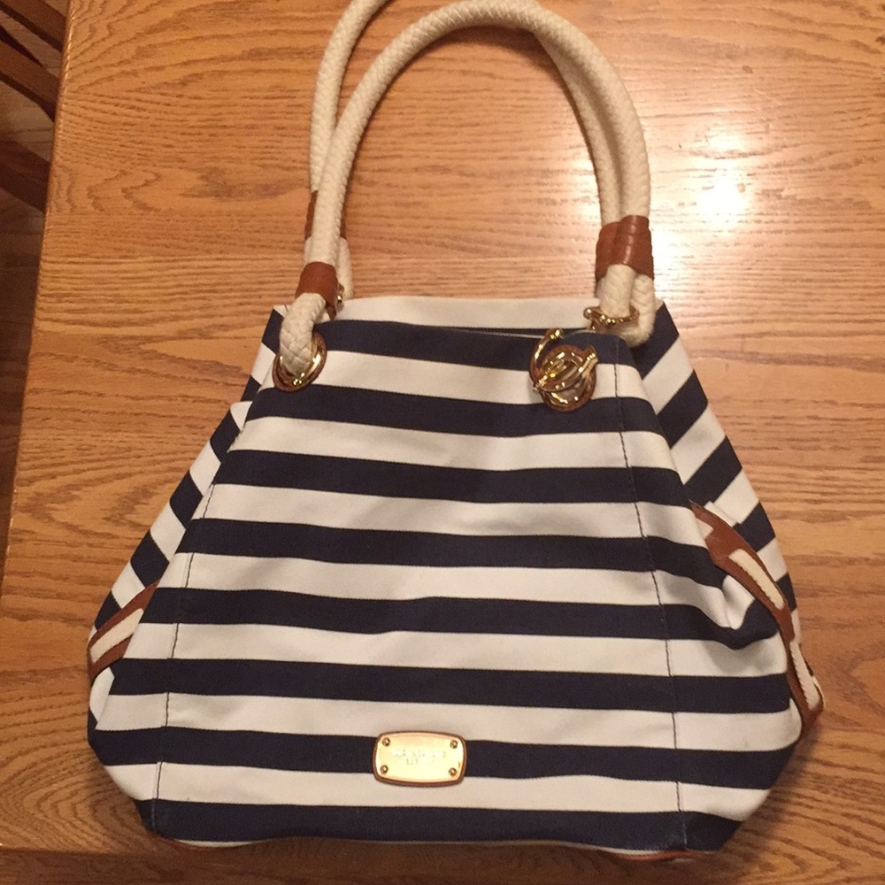 Michael Kors Marina Striped Bag